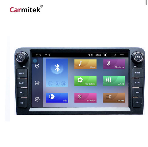 Android 10 autoradio 2G+32G DSP CarPlay WiFi GPS DAB voor Audi A3 A4 P3 RS3 TT (2003-2012)