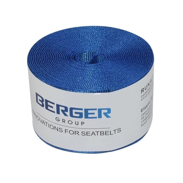 Autogordel Polyester/Nylon in kleur Blauw