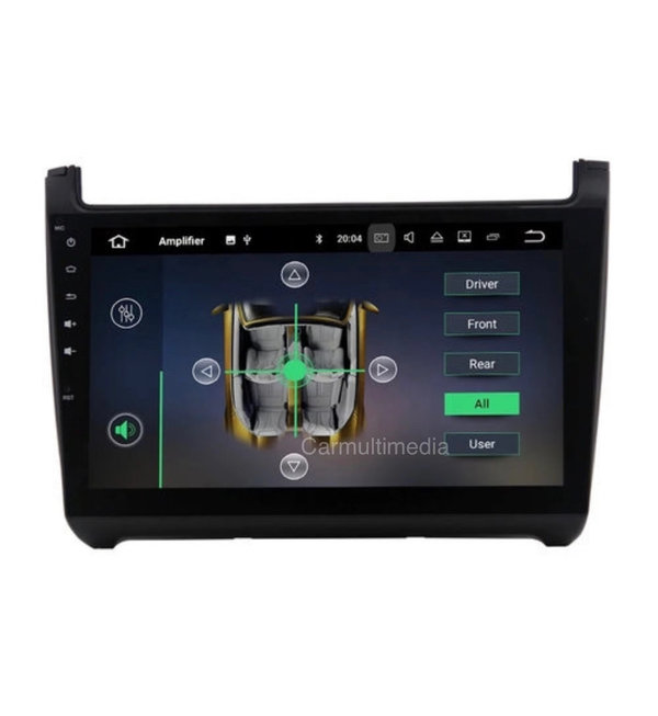 Volkswagen Polo 2014+ Android Autoradio 10.1 inch CarPlay WiFi DSP GPS RDS 