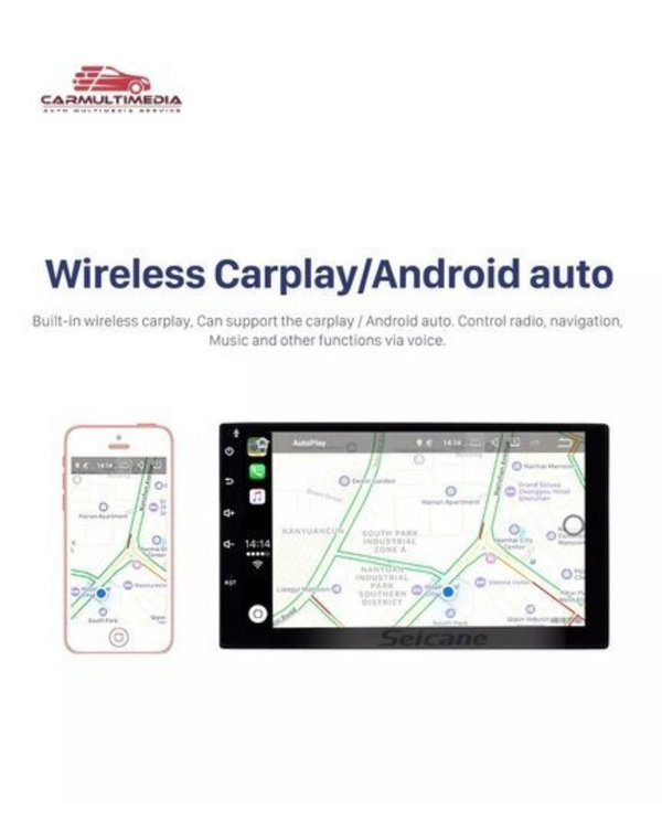 Android 11 Autoradio 9 Inch Daewoo Matiz, Chevrolet Spark vanaf 2018 Draadloos CarPlay/Android Auto/