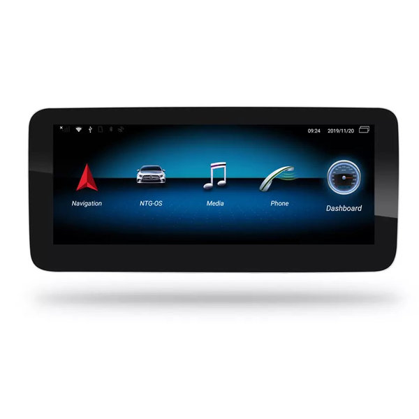 Android 11 Autoradio 10.25 Inch 4G+64G CarPlay/WiFi/GPS/DSP/RDS/4G voor  Mercedes CLA/GLA/A klasse