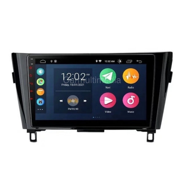 Autoradio 10 inch Android 11 CarPlay/Auto/WiFi/GPS/DSP/4G voor Nissan X-Trail X, Qashqai 2014-