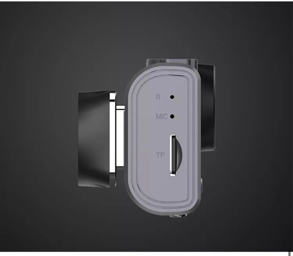 G400 2.2 inch Dual 3 Lens Dashcam Hoek 360° WiFi/G-Sensor/24 uur/Night Vision/Loop recording/Wide