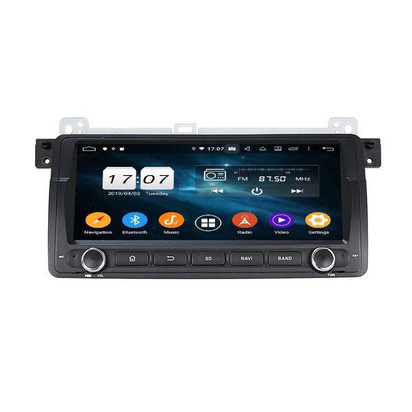 Android 11 autoradio 8.8 inch 4G+64G voor BMW E46/M3 1998-2004 CarPlay/Auto/WiFi/RDS/DSP/4G