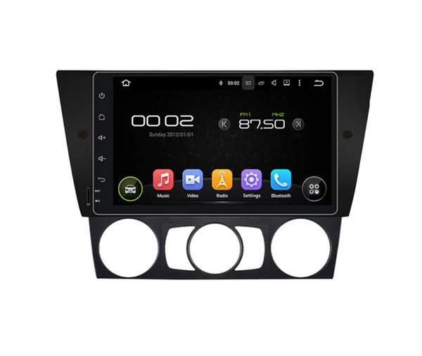 Android 11 Autoradio 9 inch 4G+64G voor BMW E90 Saloon/E91 Touring/E92 Coupe CarPlay/Auto/DSP/4G