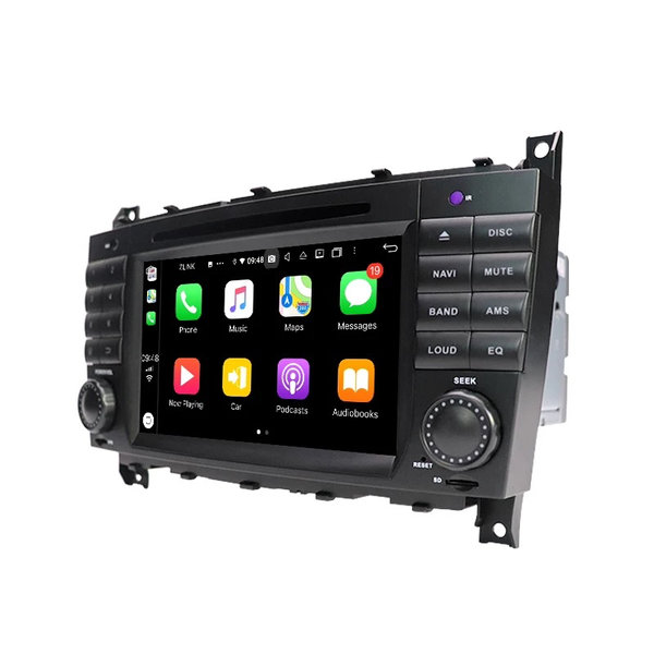 Android 11 7 inch 4G+64G voor MB C/CLK/G- Klasse 2004-2008 CarPlay/Auto/WiFi/RDS/DSP/4G