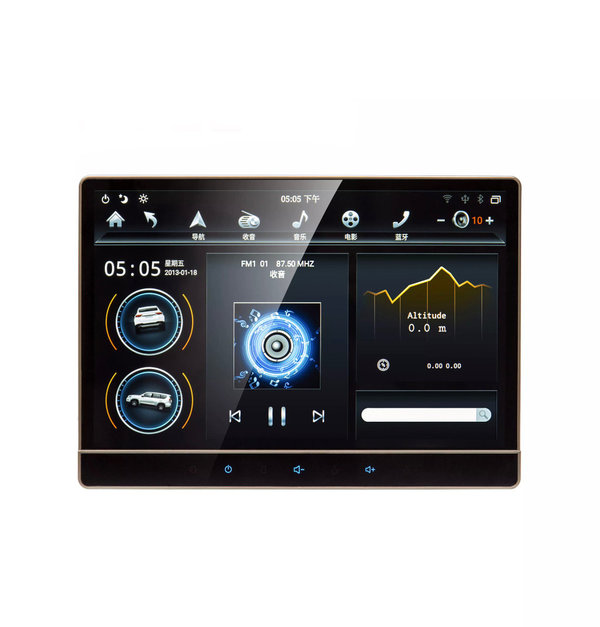 Android 12.25 inch 4G+64G Universele CarPlay/Android auto/WiFi/RDS/DSP/4G