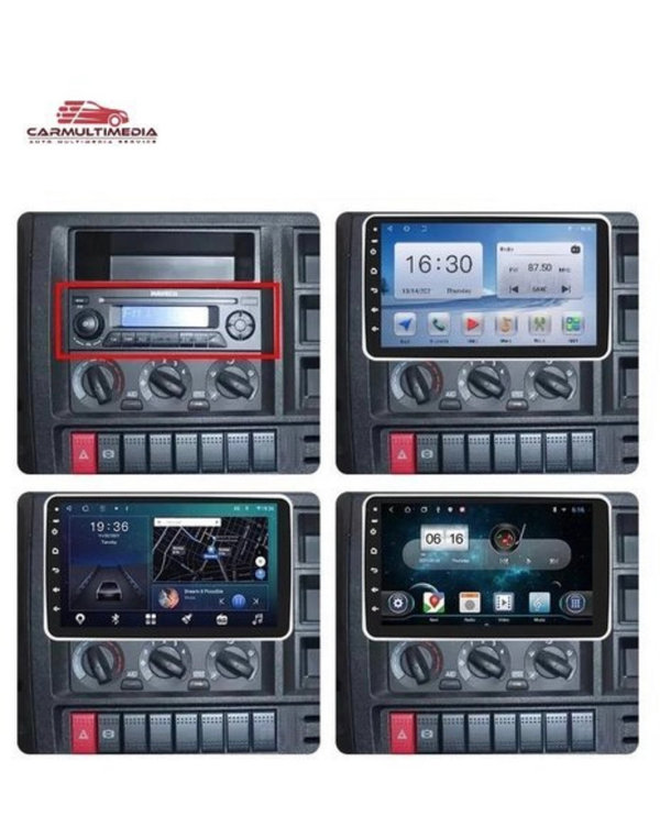 Android 12  autoradio 9 inch 4G+32G voor Volkswagen/Seat/Skoda CarPlay/Auto/WiFi/RDS/DSP/4G