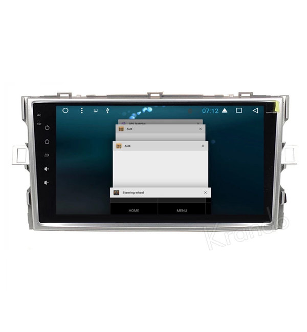 Autoradio voor Toyota Verso/E’Z 2009-2016 Android 10 Carplay/Auto/WIFi/NAV