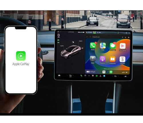 Tesla Draadloos CarPlay/Android auto 4/5G