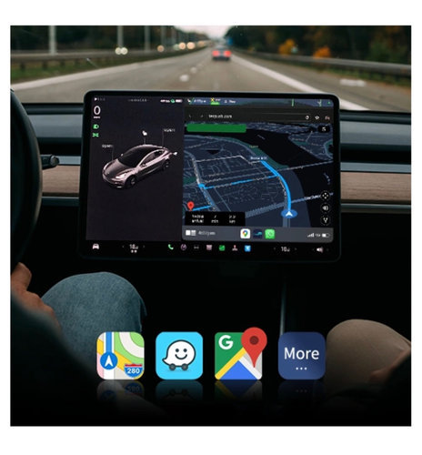 Tesla Draadloos CarPlay/Android auto 4/5G