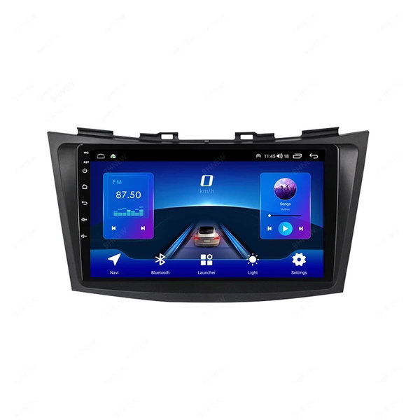 Autoradio voor Suzuki Swift 2011-2015 Android 12 Draadloos Carplay/Auto WiFi/GPS/RDS/DSP/NAV/4G
