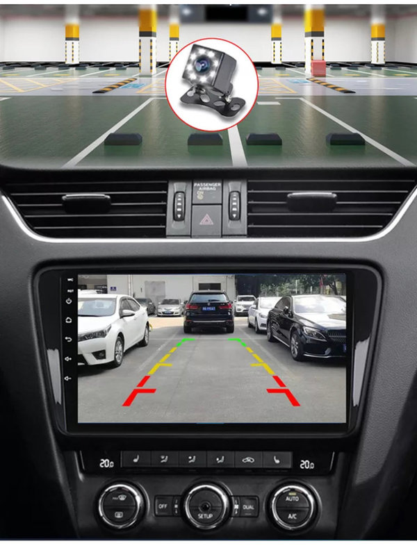 Autoradio voor Renault Clio 2006-2019 Android 12 Draadloos Carplay/Auto WiFi/GPS/RDS/DSP/NAV/4G