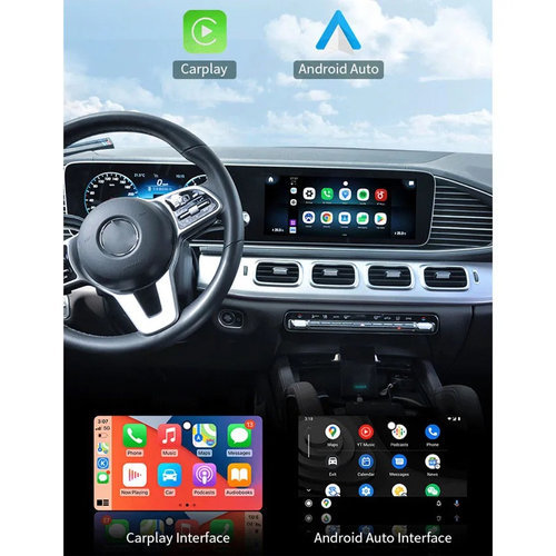 Autoradio 9 inch voor Audi A6/C6 2006-2012 Android 12 CarPlay/Auto/WIFI/GPS/RDS/DSP/NAV/4G