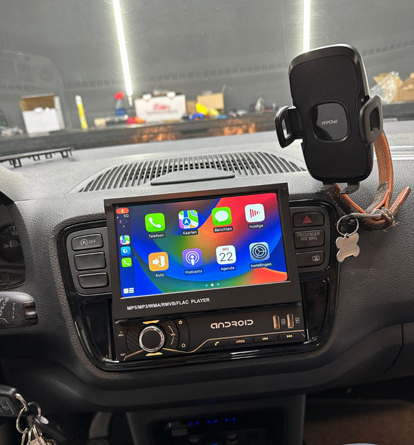 Autoradio 7 inch voor VW Up!/Mii/Citigo 2G+2G Android 10 Carplay/Auto/WiFi/GPS/RDS/DSP/NAV
