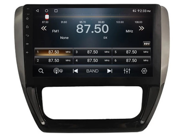 Autoradio 9 inch voor VW Jetta 2011-2018 Android 12 Carplay/Auto/WiFi/GPS/RDS/DSP/NAV/4G/DAB+