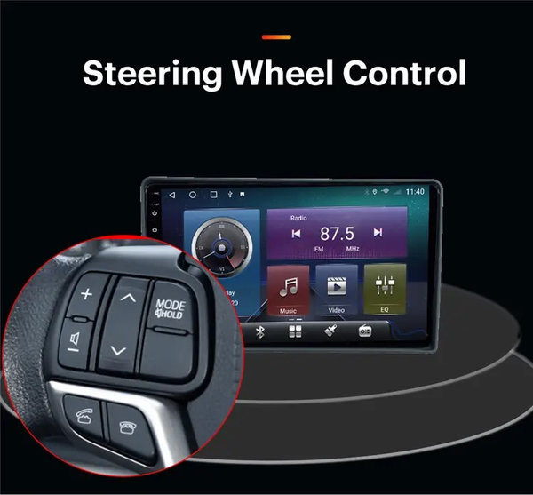 Autoradio 9 inch voor Fiat Doblo 2015-2019 Android 12 Carplay/Auto/WiFi/GPS/RDS/DSP/NAV/4G/DAB+