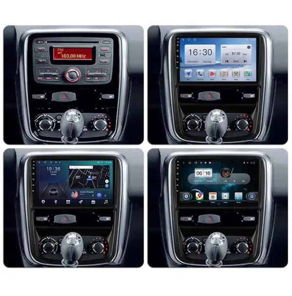 Autoradio 9 inch voor Renault Duster 2010-2015/Nissan Terrano 2014-2020 Android 12 Carplay/Auto/WIFI