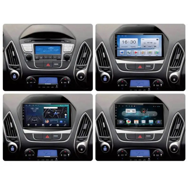 Autoradio 9 inch voor Hyundai iX35 2010-2015 Android 12 CarPlay/Auto/WIFI/GPS/RDS/DSP/4G/DAB+