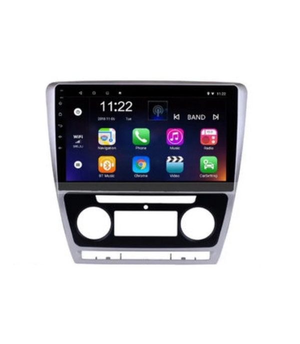 Multimedia 10.1 inch voor Skoda Octavia 2007-2013 Android 12 CarPlay/Auto/GPS/RDS/DSP/5G/DAB+