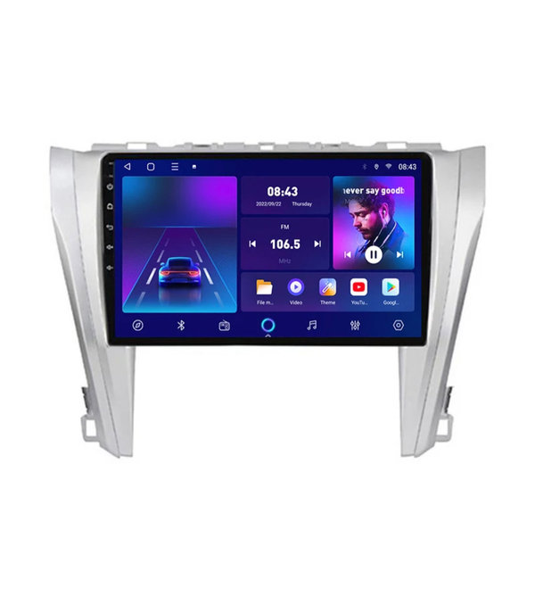 Autoradio 9 inch voor Toyota Camry 2015-2017 Android 12 CarPlay/Auto//RDS/DSP/5G/DAB+