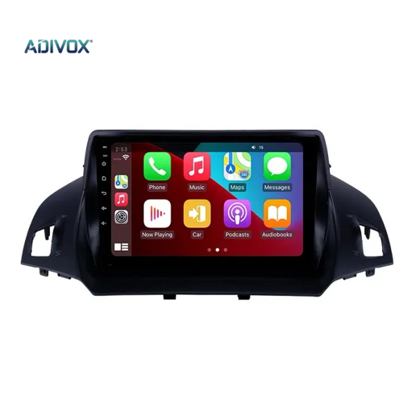 ADIFOX 9 inch voor Ford Kuga/C-Max 2013-2019 Android 13 CarPlay/Auto/Wifi/DSP/RDS/5G/DAB+